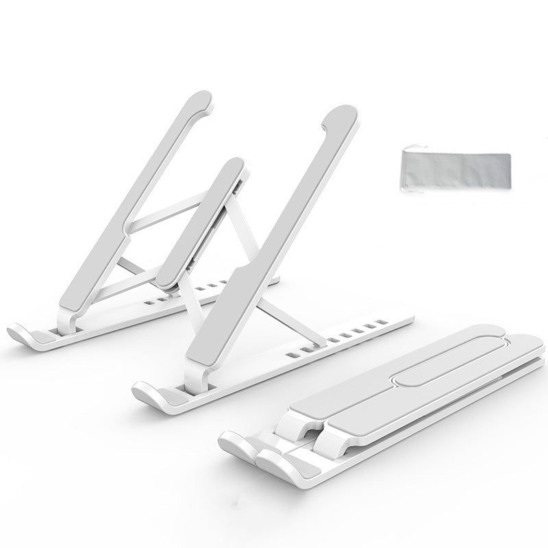 3FOLDS Portable and Foldable Laptop Stand – Adjustable Ergonomic Aluminum Riser