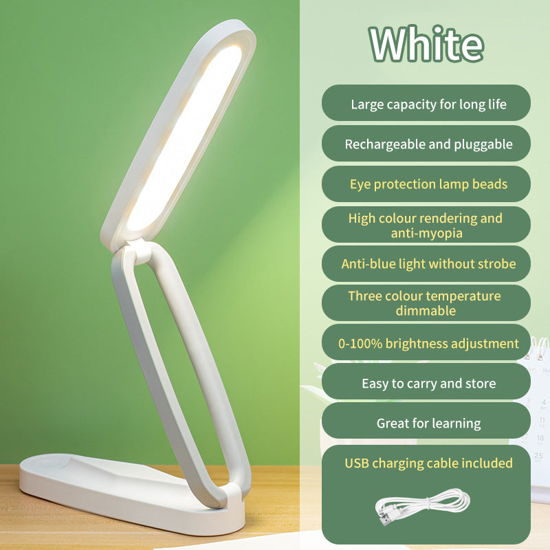 Rechargeable Foldable Desk Lamp