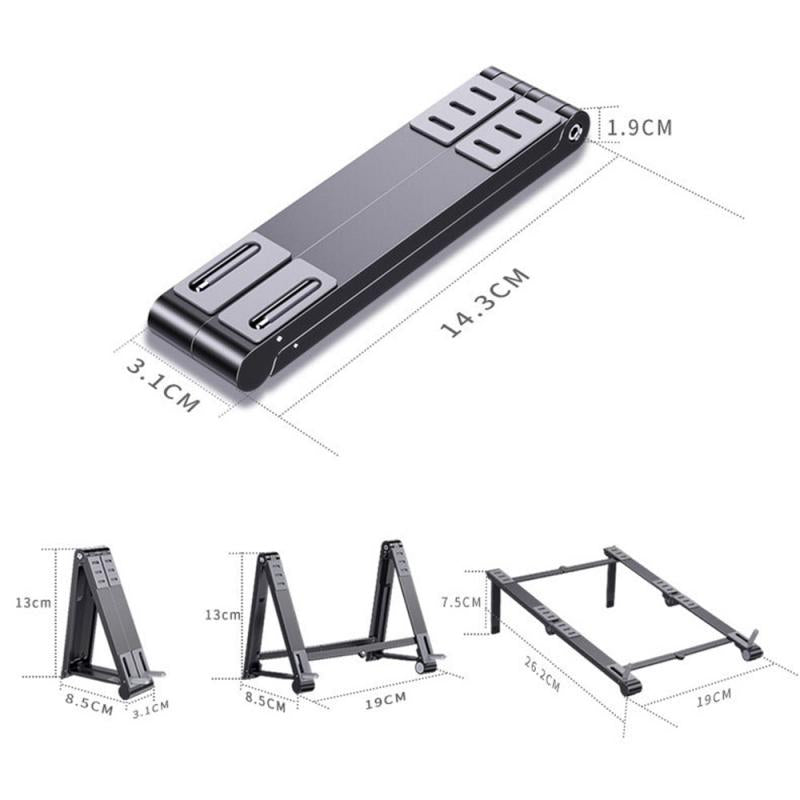 3-in-1 Foldable Laptop Stand